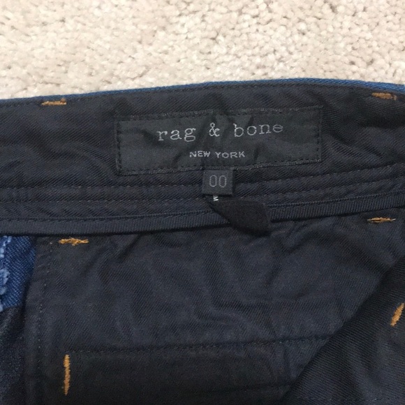 Rag & Bone Branson high waist denim shorts 00 - Picture 6 of 7